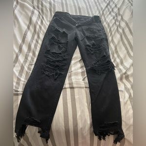 Distressed American Eagle jeans